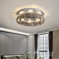 Smokey Crystal Pendant Luxury Modern Ceiling Lamp